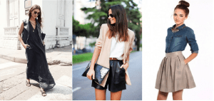 Leather summer looks
